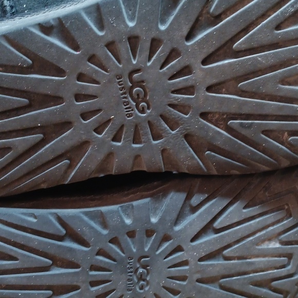 UGG black winter boots size 7 - Picture 11 of 14